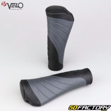 Punhos ergonômicos para bicicleta Velo Ergogel DXNUMX Fix preto e cinza