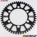 Rear sprocket XNUMX aluminum teeth XNUMX Suzuki  RM XNUMX, XNUMX, RM-Z XNUMX, XNUMX... Scar  (anti-mud) black