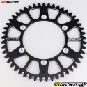 Rear sprocket XNUMX aluminum teeth XNUMX Suzuki  RM XNUMX, XNUMX, RM-Z XNUMX, XNUMX... Scar  (anti-mud) black