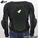 Children&#39;s long-sleeved MTB cycling protective jersey UFO Centurion Kid BV1 Bodyguard Black &amp; Green (CE Approved)