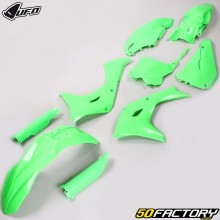 Complete plastic kit Kawasaki KX 250 4T (since 2025), 450 (since 2024) UFO green