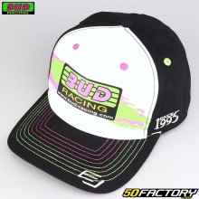 Cap Bud Racing Retro  black and white