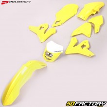 Restyled plastic kit Suzuki  DR-Z XNUMX S (since XNUMX) Polisport  yellow