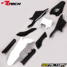 Sur-Ron Ultra Bee Kunststoffbausatz (seit XNUMX) Racetech  Schwarz und Weiß