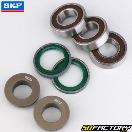 Rolamentos e vedações do spinnaker da roda traseira com espaçadores Suzuki RM 125, 250 (2001 - 2008) SKF