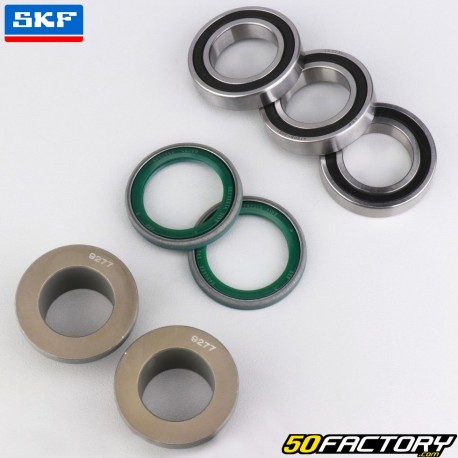 Rear wheel spinnaker bearings and seals with spacers Yamaha YZF 250, 450 (since 2009) SKF