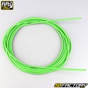 Gas cable sheath, starter, decompressor and brake fluorescent green 5 mm (5 meters) Fifty