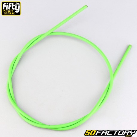 Guaina del gas, starter, decompressore e freno verde fluorescente 5 mm (1 metro) Fifty