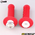 Manopole Odi Micro-X Semi-Waffle Lock-On KTM SX, Gas Gas MC 50, 65...rosso