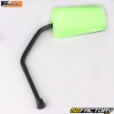 Rétroviseur réversible Replay F1 Rubber vert fluo (filetage Ø8 mm)