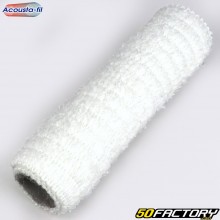 Exhaust silencer rock wool with XNUMXT Acousta-fil braided stainless steel fabric ØXNUMX/XNUMX mm XNUMX mm