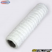 Exhaust silencer rock wool with XNUMXT Acousta-fil braided stainless steel fabric ØXNUMX/XNUMX mm XNUMX mm