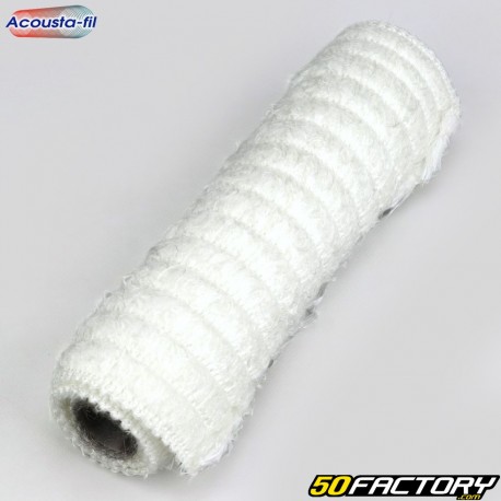 Exhaust silencer rock wool with woven stainless steel fabric XNUMXT, XNUMXT Acousta-fil ØXNUMX/XNUMX mm XNUMX mm