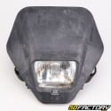 Black universal headlight plate