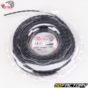 Black Vortex Nylon Coil XNUMXmm Brushcutter Line (XNUMXm spool)