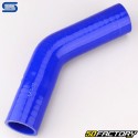 45° elbow silicone hose Ø32 mm Silicon Hoses blue