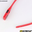 Candado de combinación para bicicleta Dunlop rojo XNUMX cm