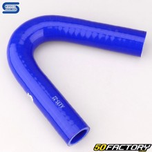 Cotovelo de mangueira de silicone 135° Ø22 mm Mangueiras de silicone azul