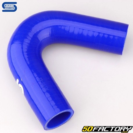 Durite silicone coudée 135° Ø32 mm Silicon Hoses bleue