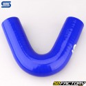 Durite silicone coudée 135° Ø32 mm Silicon Hoses bleue