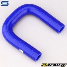 Durite silicone coudée 180° Ø16 mm Silicon Hoses bleue