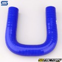 Durite silicone coudée 180° Ø16 mm Silicon Hoses bleue