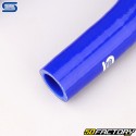 Durite silicone coudée 180° Ø19 mm Silicon Hoses bleue