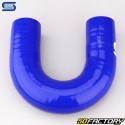 Cotovelo de mangueira de silicone 180° Ø30 mm Mangueiras de silicone azul