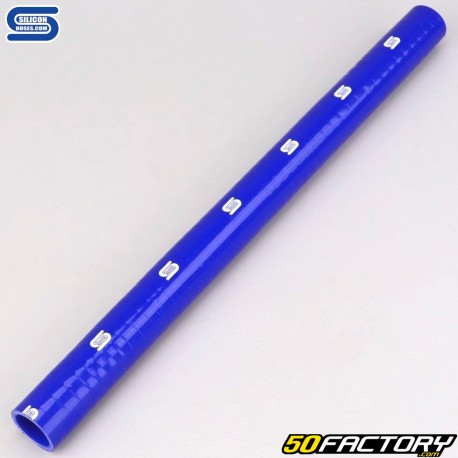 Mangueira reta de silicone Ø30 mm comprimento 50 cm Mangueiras de silicone azul