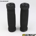 Puños de bicicleta de espuma Dunlop negros