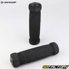 Puños de bicicleta de espuma Dunlop negros