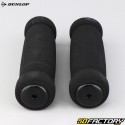 Puños de bicicleta de espuma Dunlop negros