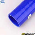 Durite silicone coudée 45° Ø63 mm Silicon Hoses bleue