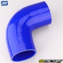 Tubo in silicone gomito 90° Ø76 mm Tubi in silicone blu