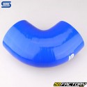 Manguera de silicona Codo 90° Ø102 mm Mangueras de silicona azul