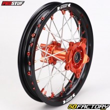 Jante arrière (12x1.60) KTM SX 65 (depuis 2001) Prostuf noire moyeu orange