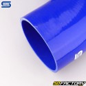 Durite silicone coudée 90° Ø127 mm Silicon Hoses bleue