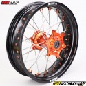 Jantes Supermoto KTM SX-F 250, 350, 450... (2013 - 2024), EXC, EXC-F 300, 500 (2016 - 2024) Prostuf noires moyeux oranges