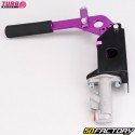 Freio de mão hidráulico multiposição com cilindro mestre travável de 0.75&quot; (Ø19 mm) Turbo Funciona roxo