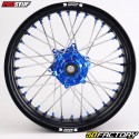 Jantes Supermoto Husqvarna TE 125, FE 250 (2016 - 2023), TC, FC 350, 450 (2015 - 2022)... Prostuf noires moyeux bleus