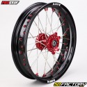 Jantes Supermoto Honda CRF 250 R (depuis 2014), 450 R (depuis 2013) Prostuf noires moyeux rouges