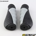 Dunlop black and grey ergonomic bicycle grips