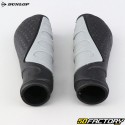 Dunlop black and grey ergonomic bicycle grips