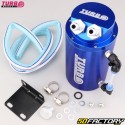 Serbatoio recupero olio cilindrico da 0.7L ingressi estraibili Ø10 mm Turbo Funziona in blu