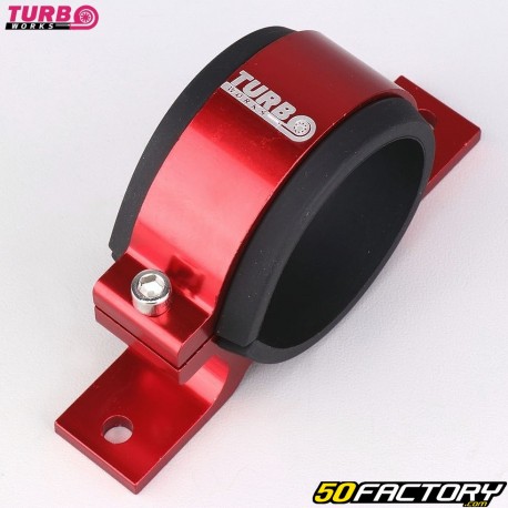 Suporte de alumínio para bomba Bosch 044 Ø60 mm Turbo Funciona vermelho