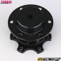 Cubo de volante retráctil con seis orificios y liberación rápida para atornillar Turbo Funciona negro