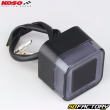 Luz trasera negra con leds Koso GT-07 (aprobado por la CE)