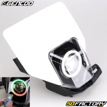 Placa do farol tipo Husqvarna FE, TE (2017 - 2019) Gencod LEDs RGB brancos conectados