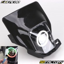 Placa do farol tipo Husqvarna FE, TE (2017 - 2019) Gencod LEDs RGB pretos conectados