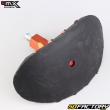 Grip2.15 inch 4MX black wheel ster with orange nut